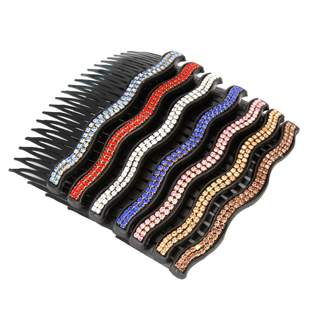 

7pcs Hair Clip Combs Rhinestone Hairclip Hair Accessories for Bridal Party Banquet Wedding