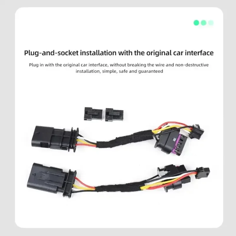 1 пара задних тормозов для автомобильного бампера фонарь динамического сигнала