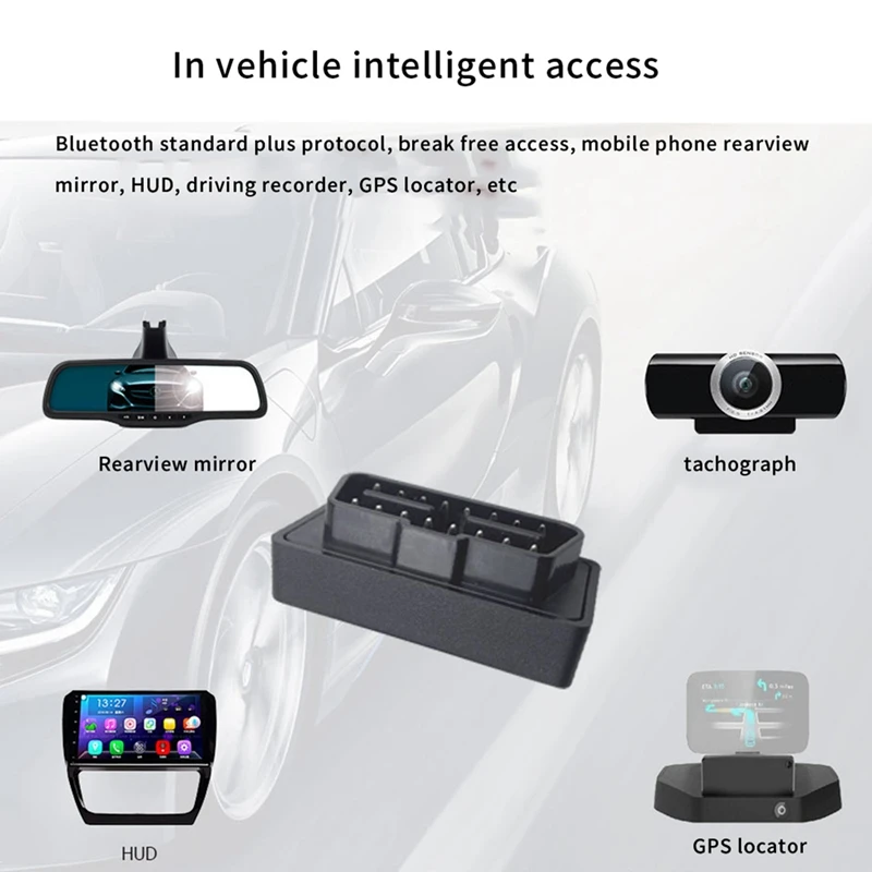 Диагностический инструмент V1.5 EML327 5 0 2 шт. Bluetooth черный