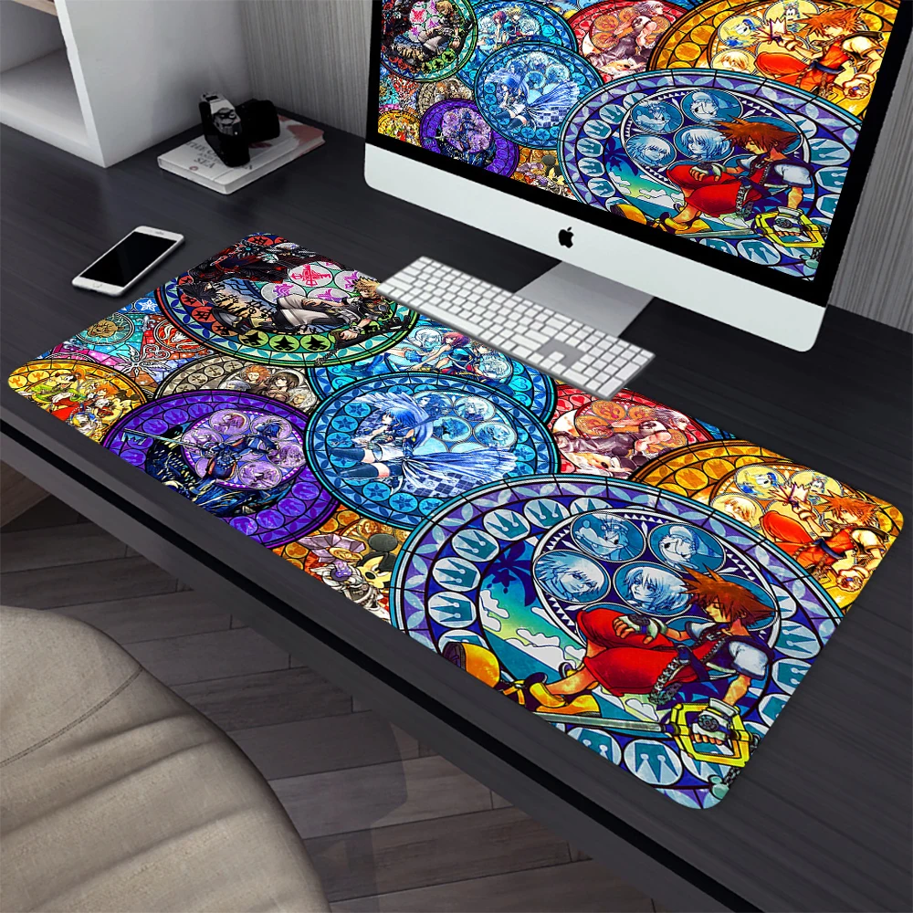 

Большой игровой коврик для мыши Kingdom Hearts, компьютерный коврик для мыши, игровой коврик для мыши ноутбука, офисный коврик для мыши XXL, ковер дл...