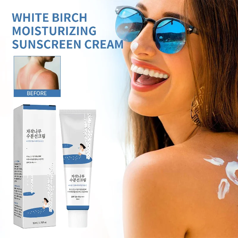 

Round LAB Sunscreen for Face PF50+ PA++++ Sun Cream Birch Juice Moisturizing Skin Care Strong UV Protection korean Sunscreen