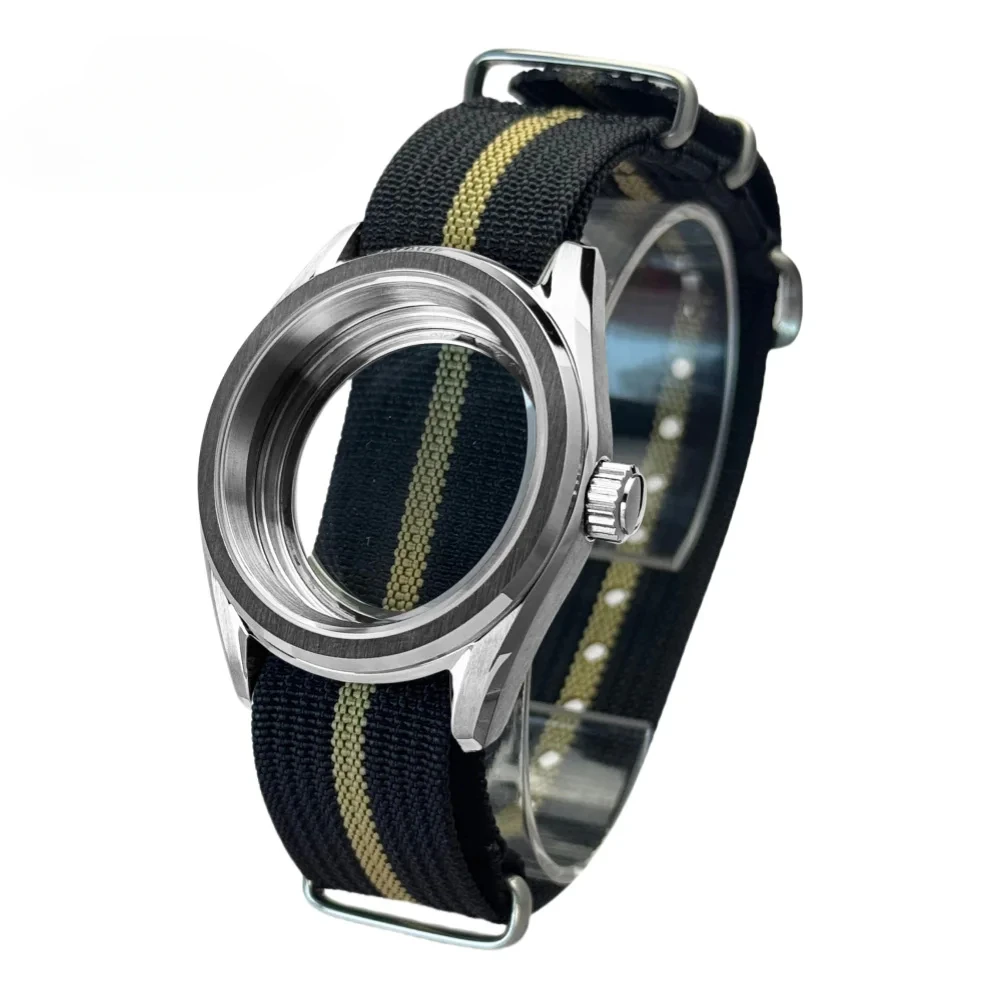 38 мм PVD для NH34 NH35 NH36 NH70 20 бар Корпус часов дайвинга Полированный миланский браслет