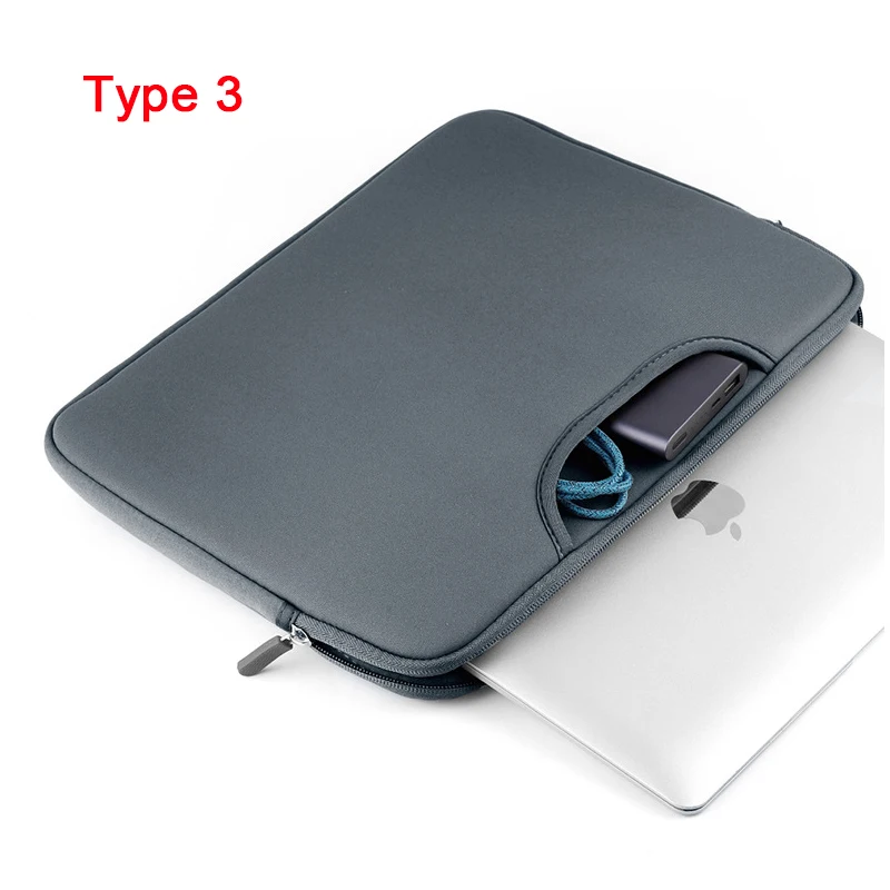 Мягкая сумка для ноутбука 11 12 13 3 14 15 6 17 дюймов чехол Huawei Lenovo Xiaomi Hp Macbook Air Pro 2020 2022 M1 M2