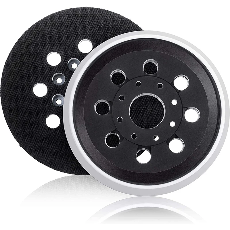 

2 Pieces 5 Inch 8 Hole Hook And Loop Orbital Sander Replacement Pad Backing Pad Compatible For ROS20, ROSVS, ROSVSK