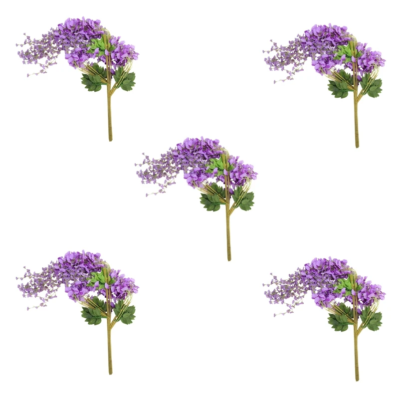 

60 Pack 3.6 Feet Artificial Fake Wisteria Vine Rattan Hanging Garland Silk Flowers String Home Party Wedding Decor