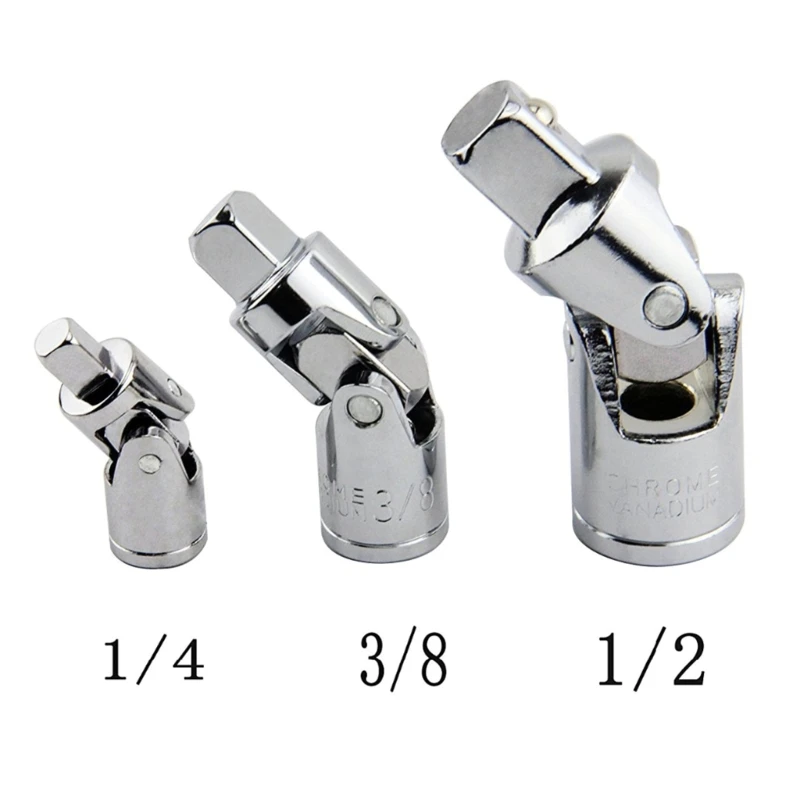

1/4" 3/8" " Universal Impact Joint Steel Universal Joint Socket DropShipping