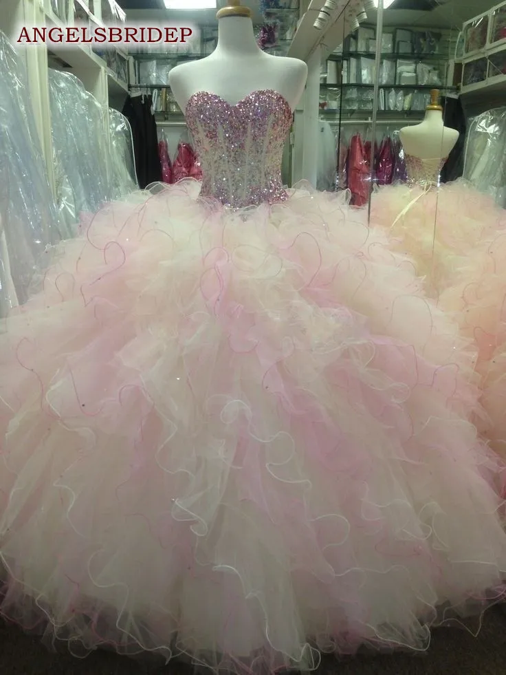 

HOT Sweet 16 Ball Gown Quinceanera Dresses Vestido Debutante Sexy Sweetheart Abendkleider Party Dresses Pageant Formal Gowns