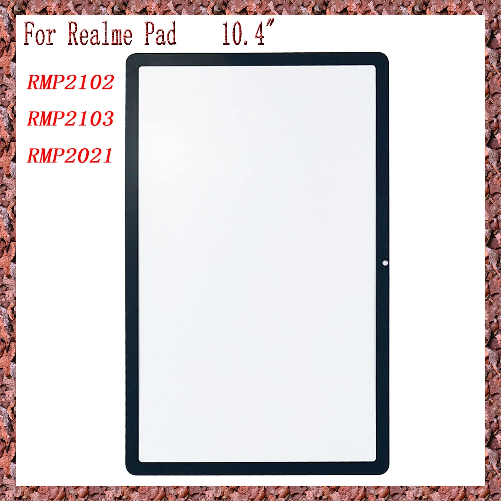 Сенсорная Панель AAA Для Realme Pad 10 4 Дюйма RMP2102 RMP2103 RMP2021 Передняя Внешняя Стеклянная