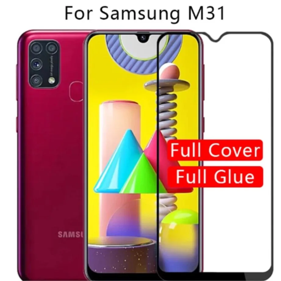 Защитное стекло для samsung m31 sm-m315f galaxy защитная пленка экрана смартфона на m 31 2020