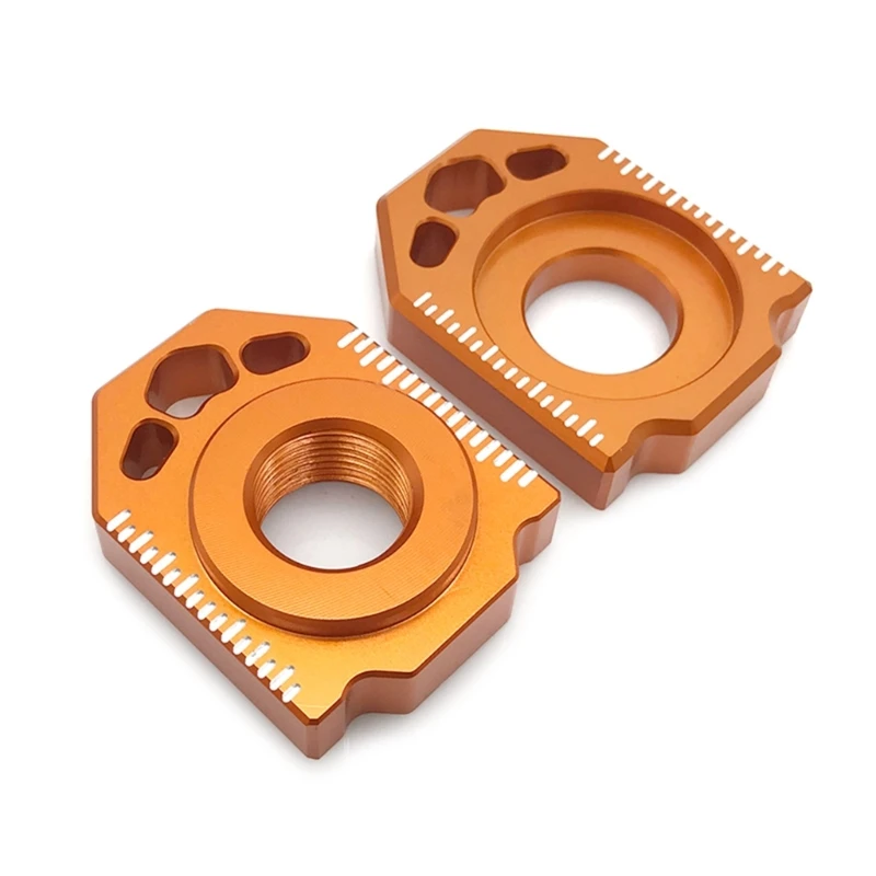 

Motorcycle Rear Chain Adjuster Block Lock Nut Cover for S-X SXF XCF F19A