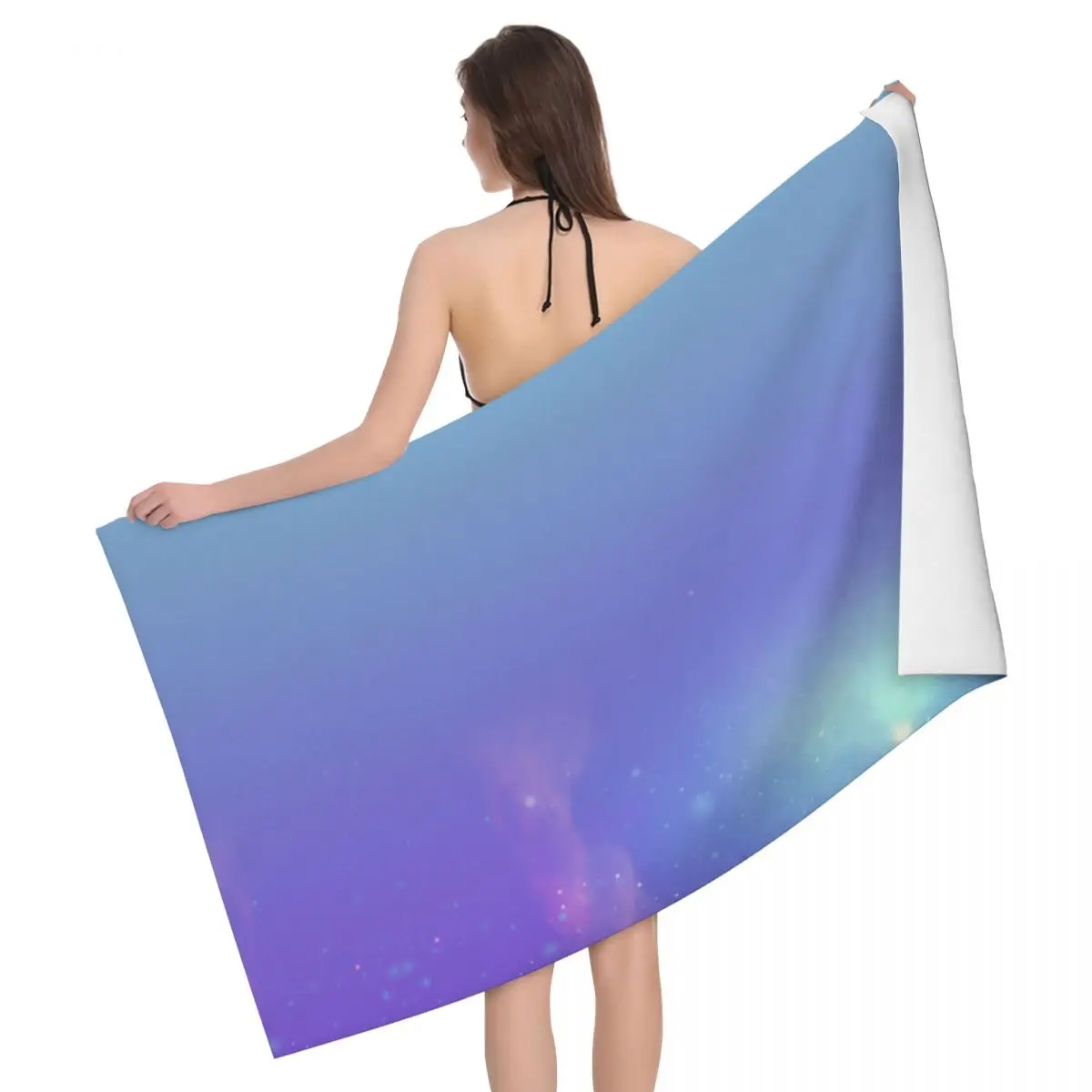 

Starlight Beach Towels Pool Towels Large Sand Free Microfiber Beach Towels, Quick Dry Lightweight Bath Swim Towels
