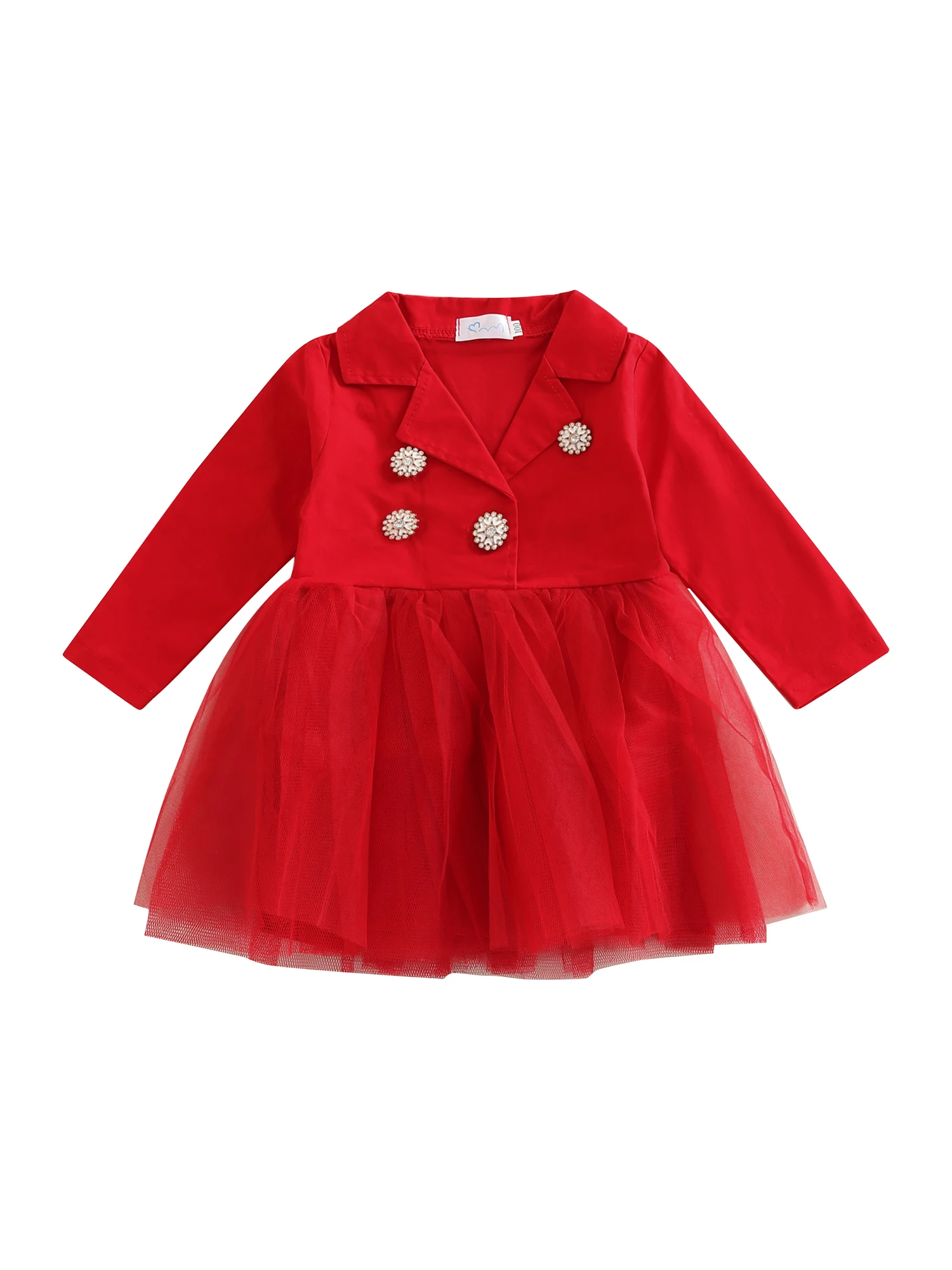 

Детское платье-пачка с длинным рукавом, в стиле пэчворк