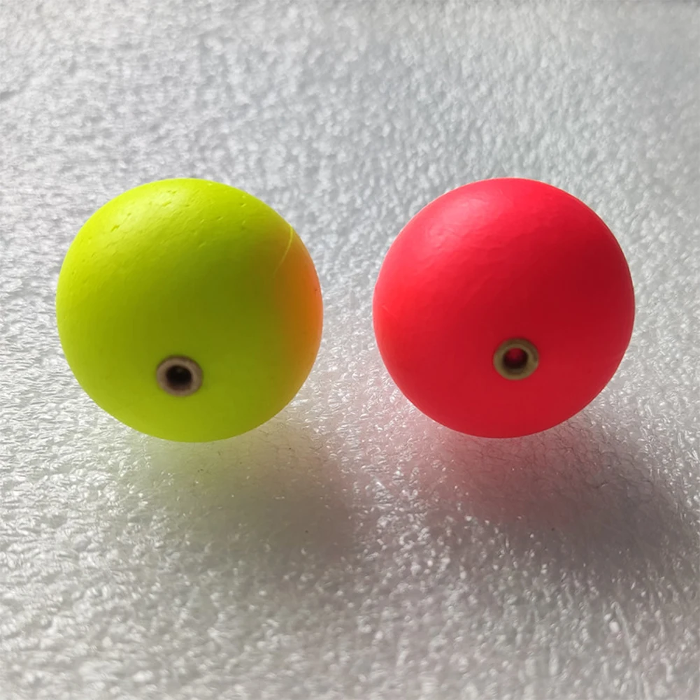 

10pcs 15mm Fishing Round Floats Bobber Ball Beads Foam Strike Indicators Buoys Tackle Ball Floating For Boat Ocean Rock Fishing