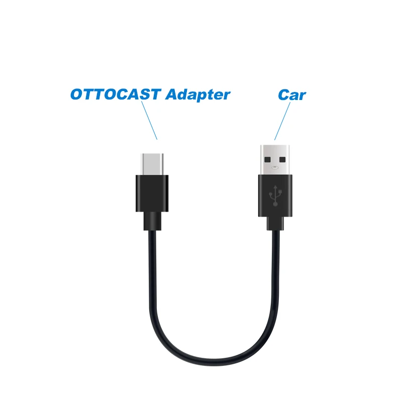 

Оригинальный Автомобильный Кабель OTTOCAST для беспроводного автомобильного адаптера CarPlay Android для автомобиля