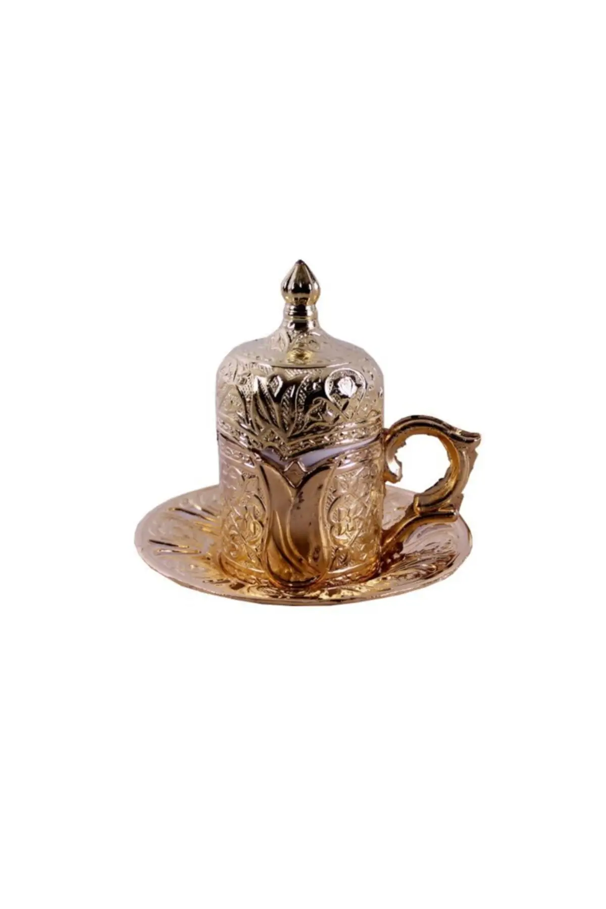 

The Laleli Metal Groom Cup Gold henna bride veil welon