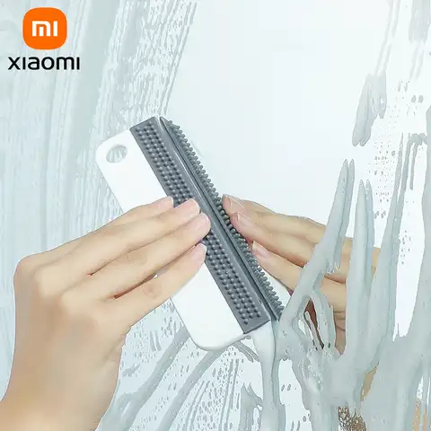 Xiaomi Mijia мини-скребок для мытья стекол, многофункциональный скребок для очистки воды, силиконовый скребок для мытья дома и автомобиля, инстру...