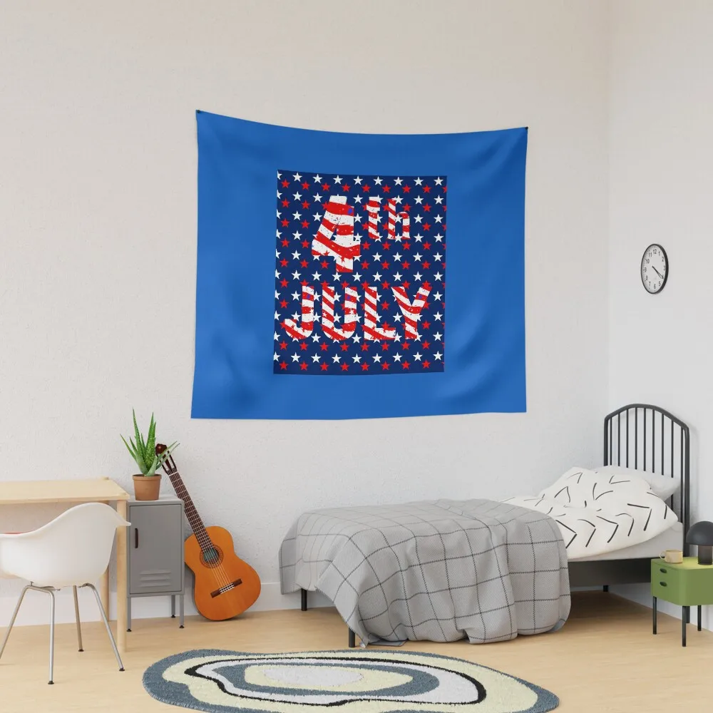 

4th July Tapestry Decor Beautiful Wall Yoga Towel Blanket Decoration Mat Colored Hanging