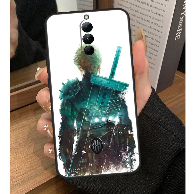 Фото Чехол Final Fantasy для Nubia Red Magic 6S 7S Pro 6 7 8 9 10 Pro 5G 6R RedMagic 8S 9S 8 9 10 Pro Plus Coque №3