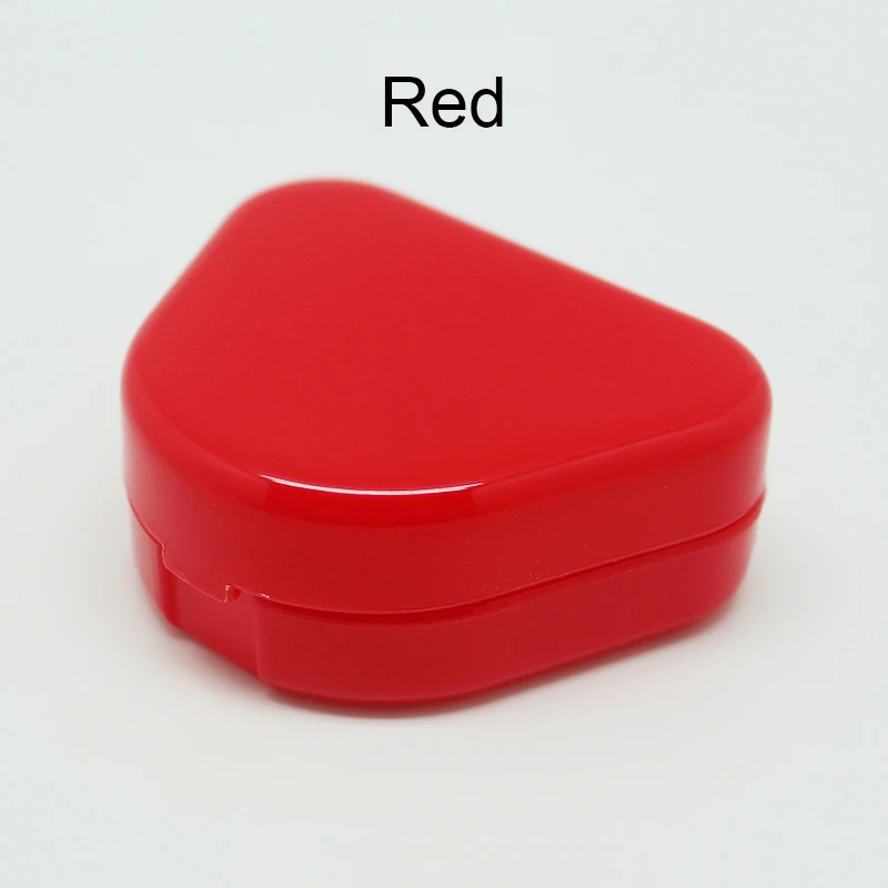 Пластиковый контейнер для хранения зубных браслетов коробка протезов чехол
