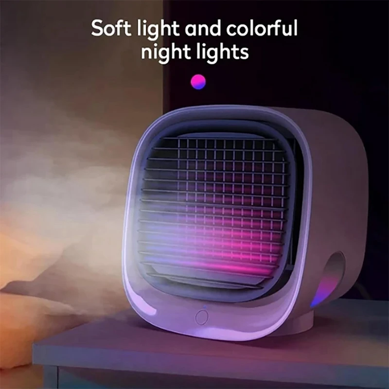 ABHU Настольный вентилятор водяного охлаждения Мини-охлаждение USB-охладитель