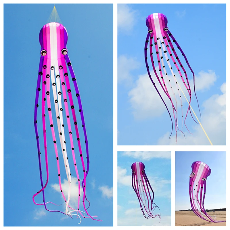 Большой воздушный змей-осьминог для взрослых мягкие воздушные змеи