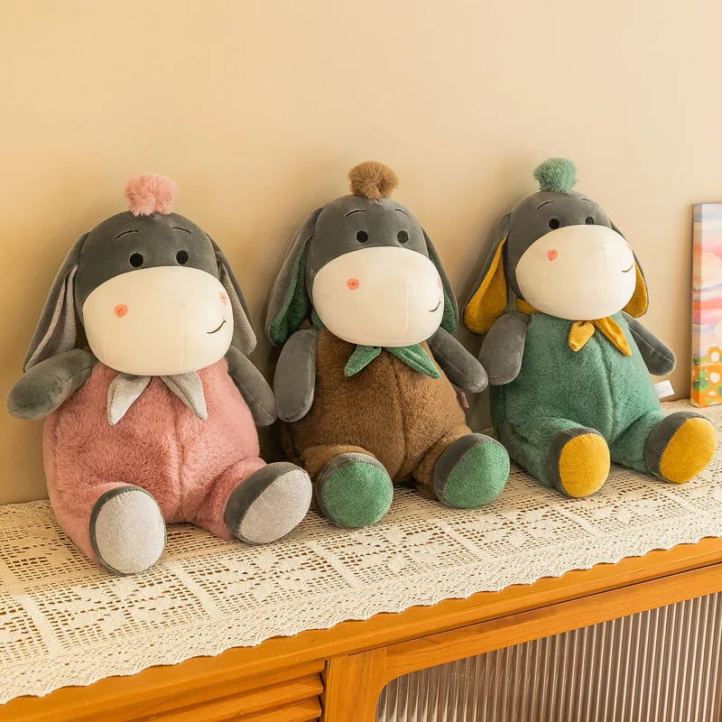 1 шт. мягкая плюшевая игрушка-осел с имитацией осла милые животные кукла-осел