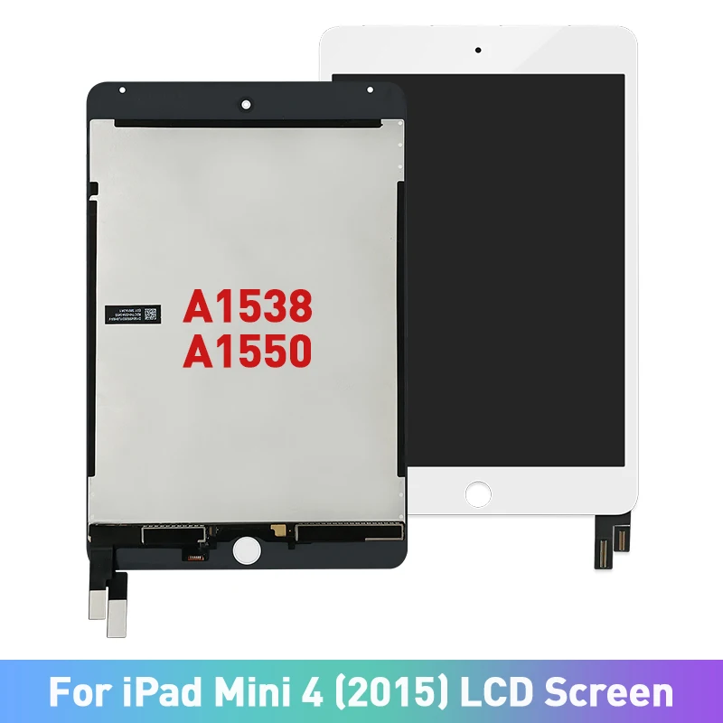 For iPad mini 4 (2015) LCD Wholesale Price From Factory Display Quality Screen Touch Screen Replacement A1538 A1550