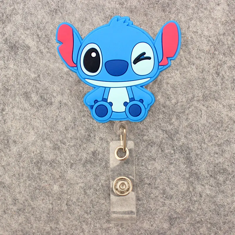 

Брелок-ретрактор MINISO мультяшный синий