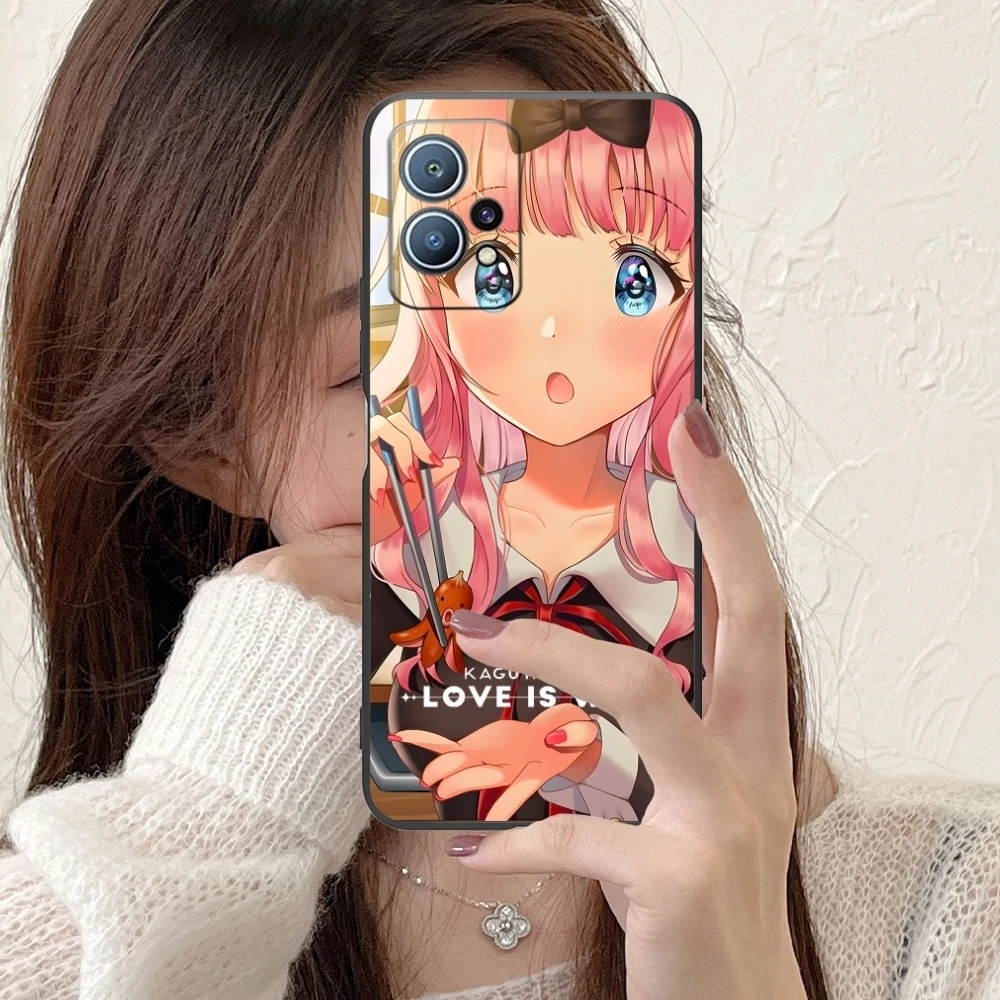 Kaguya Sama Chika чехол для мобильного телефона Huawei P60 P50 P40 P30 P20 P10 P9 P8 Pro Lite Plus черный