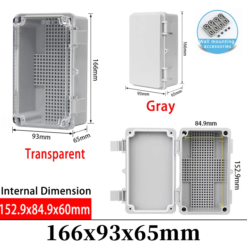 

IP66 водонепроницаемая распределительная коробка ABS пластик