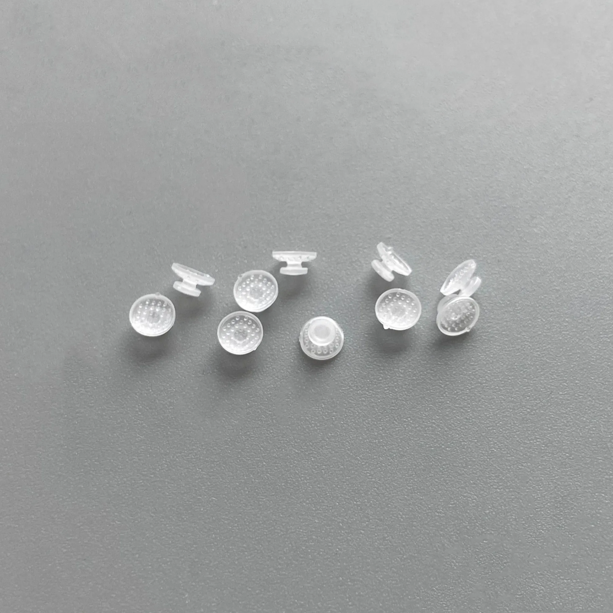 Флюоресцентная Лингвальная кнопка разборная круглая Базовая сетка