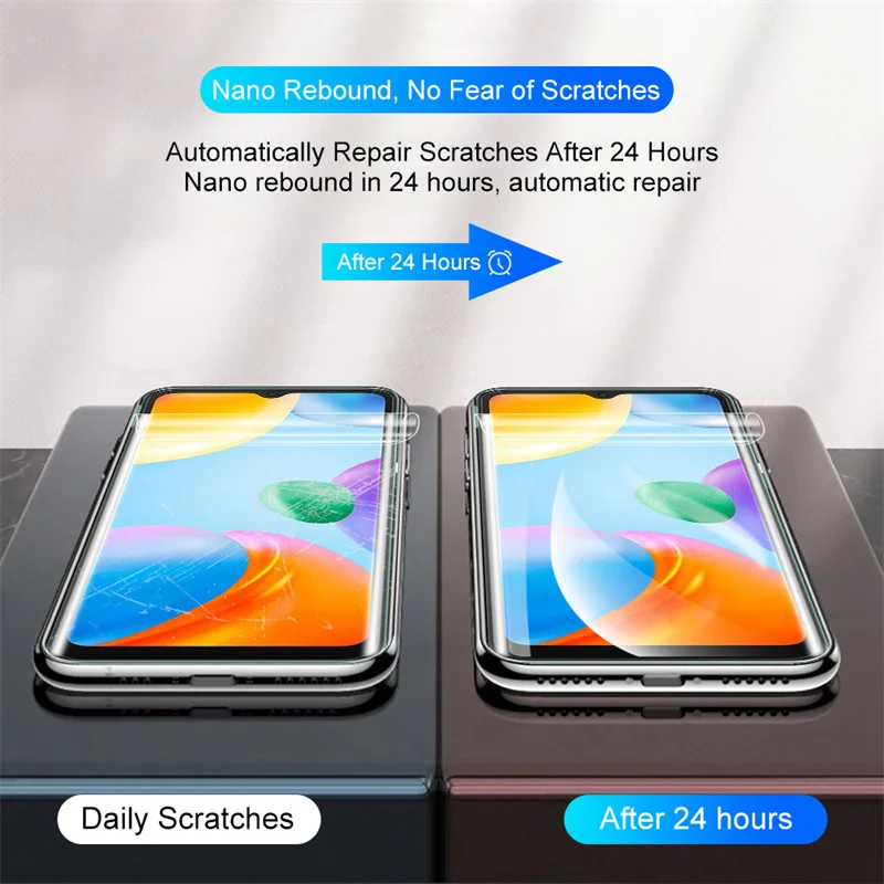 гидрогель Redmi10C Гидрогелевая пленка для Xiaomi 10C Redmi 9C NFC Защитная экрана Hydrogel Film 10A 9A