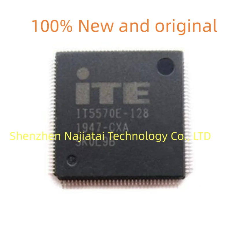 

2PCS/LOT 100% New Original IT5570E-128 IT5570E128 1T5570E-128 CXA CXS LQFP128 IC