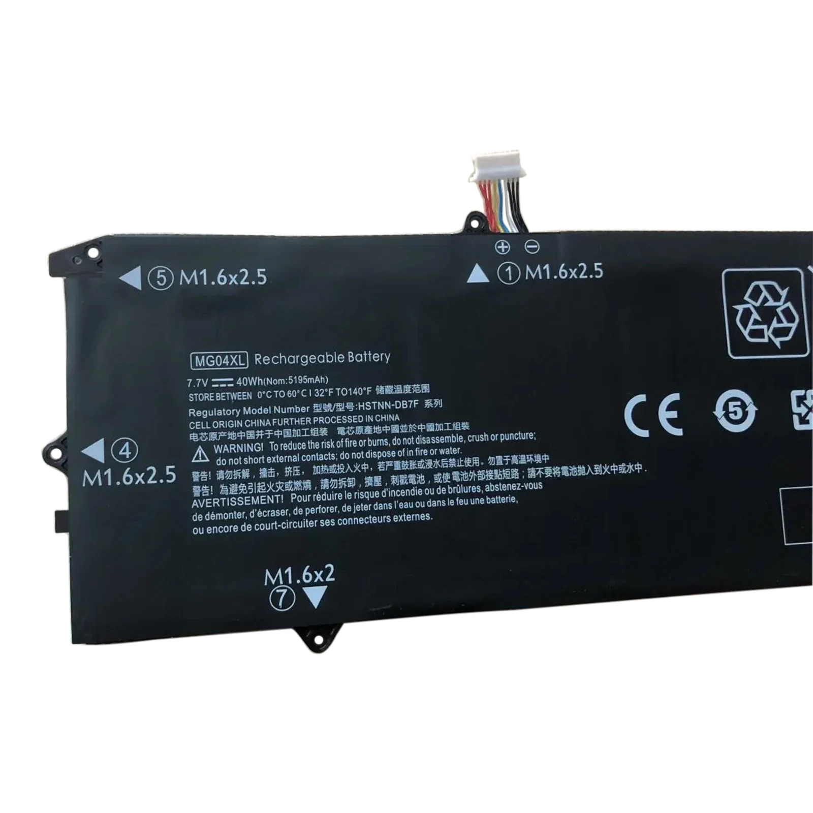 Аккумулятор YOOFAN для ноутбука HP Elite X2 1012 G1 Series MG04 812060-2B1 812060-2C1 812205-001 812148-855 HSTNN-DB7F 40WH