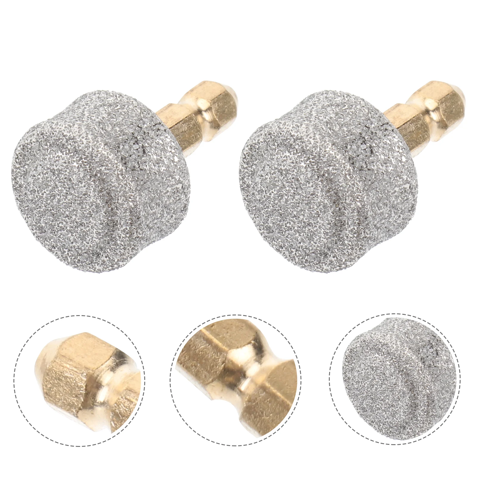 

POPETPOP 2pcs Professional Spare Grinding Head for Dog Electric Claw Nail Grooming Tool Pet Toenail Paws Grinder