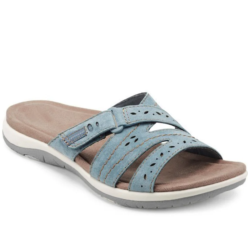 

2022 Summer Women Shoes Sandals Open Toe Women Shoe Breathable Shoes Woman Lightweight Wedge Shoes Solid Color Plus Size Shoes