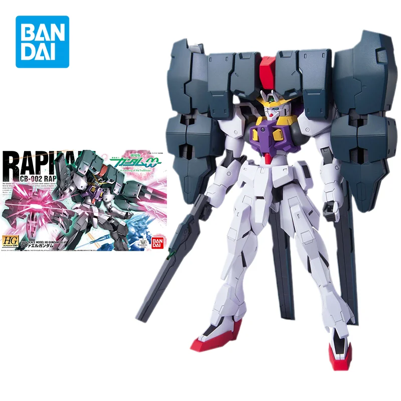 Набор моделей Bandai Gundam аниме HG 00 1/144 CB-002 Рафаэль Гандам фигурки героев коллекционный театр версии игрушки подарки для детей