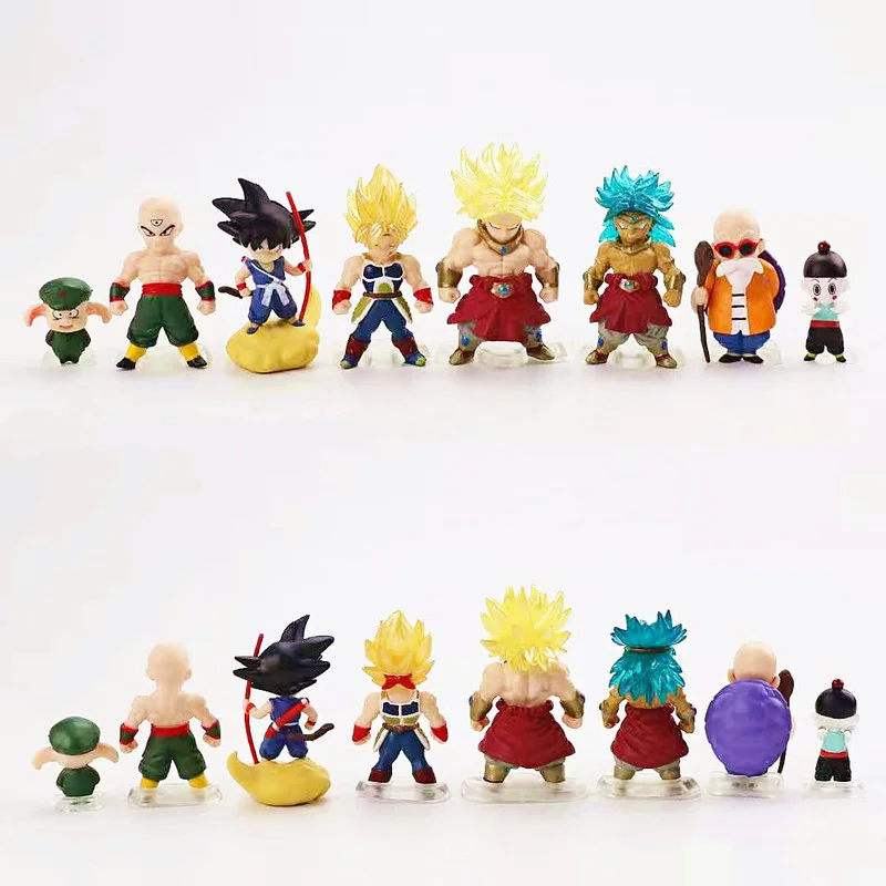 

Экшн-фигурки из аниме «Драконий жемчуг», коробка сюрпризов, Uron Goku Tien Shinhan, ПВХ фигурки, коллекционные модели, игрушки для детей, подарки, 1 ком...