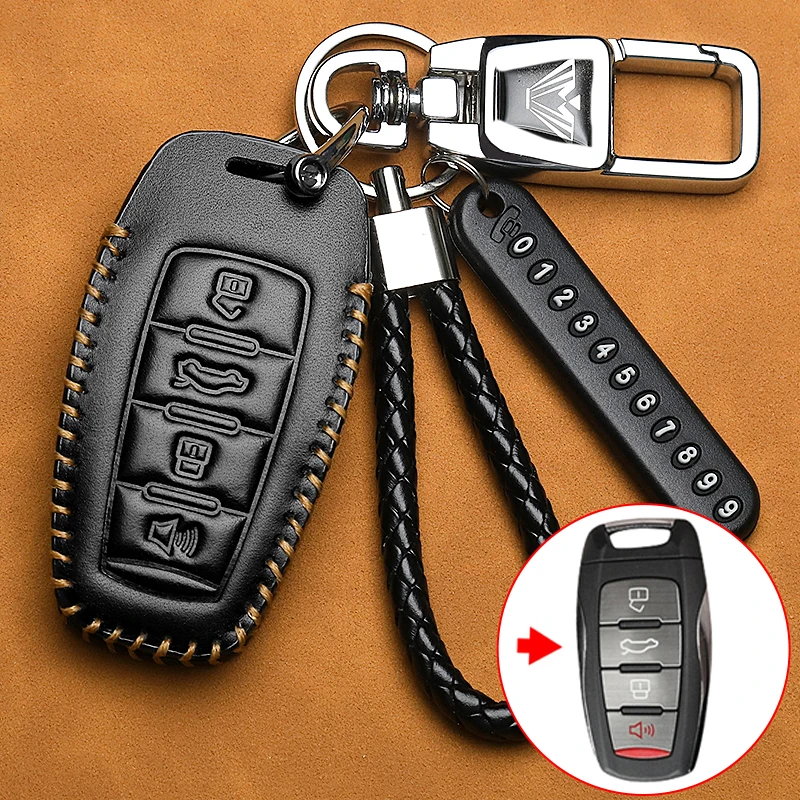 

Новый чехол для автомобильного ключа для Great Wall для Haval для Jolion 2017-2024 H6 H7 H4 H9 F5 F7 F7X F7H H2S для GMW для Dargo Shell Fob