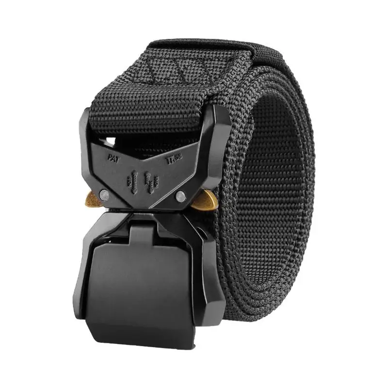 

Belt Military Nylon Waist Belts Quick Release Outdoor Hunting Training Strong Aluminum Buckle Mens