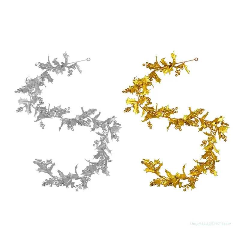 

C5AD Plastic Leaf Garlands Leaves Streamer Decorations Hanging for Birthday Party