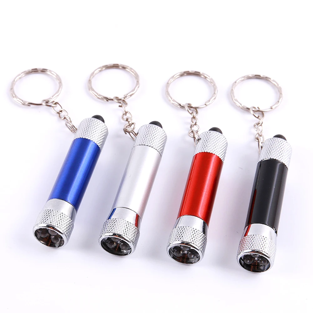 

Mini Torch LED Flashlight Tactical Keychain Pocket Lamp Waterproof Light for Outdoor Camping