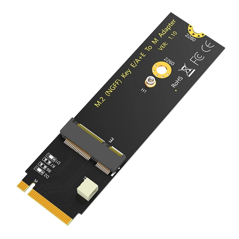 Плата адаптера M.2 NGFF A + E Key карта Wi-Fi/Bluetooth для M AX200/AX201/AX210 комплект аксессуаров и