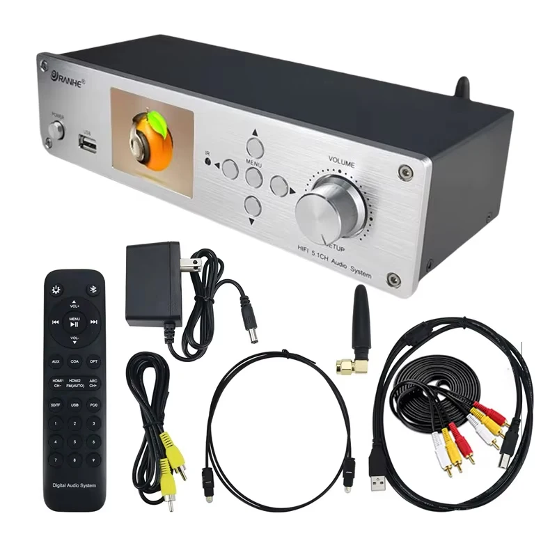 Аудиодекодер 5.1CH, Bluetooth 5.0, 4K60Hz, HDMI-совместимый 2.0, коммутатор, конвертер ARC, PC-USB DAC, цифровая аудиосистема DTS AC3 5.1 (art.: 3920dc3cb3dfe) - 3920dc3cb3dfe