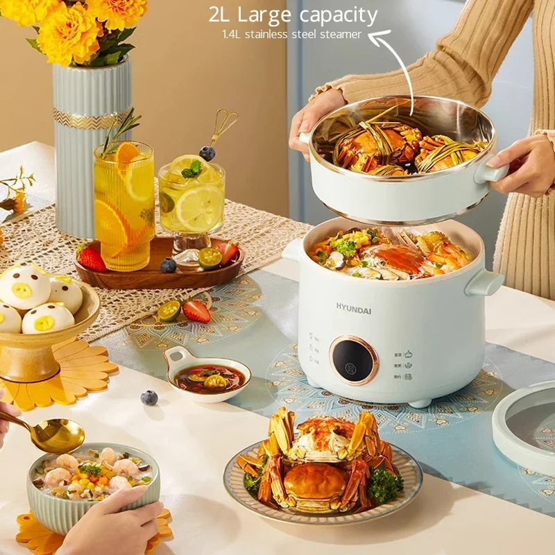 Электрическая рисоварка 2 0 л мини-мультиварка Ланч-бокс антипригарная