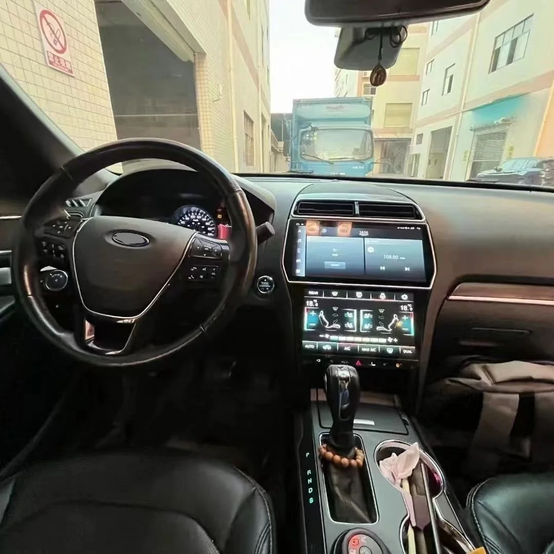 8 + 256 ГБ CarPlay 12 3 &quotAndroid 13.0 автомобильный радиоплеер GPS-навигация для Ford Explorer Sync
