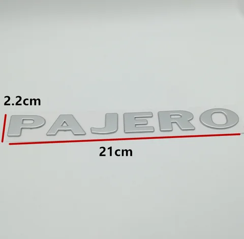1 шт. LANCER L200 EVOLUTION PAJERO OUTLANDER Автомобильная буква Задняя эмблема значок наклейка стикер Стайлинг автомобильные аксессуары