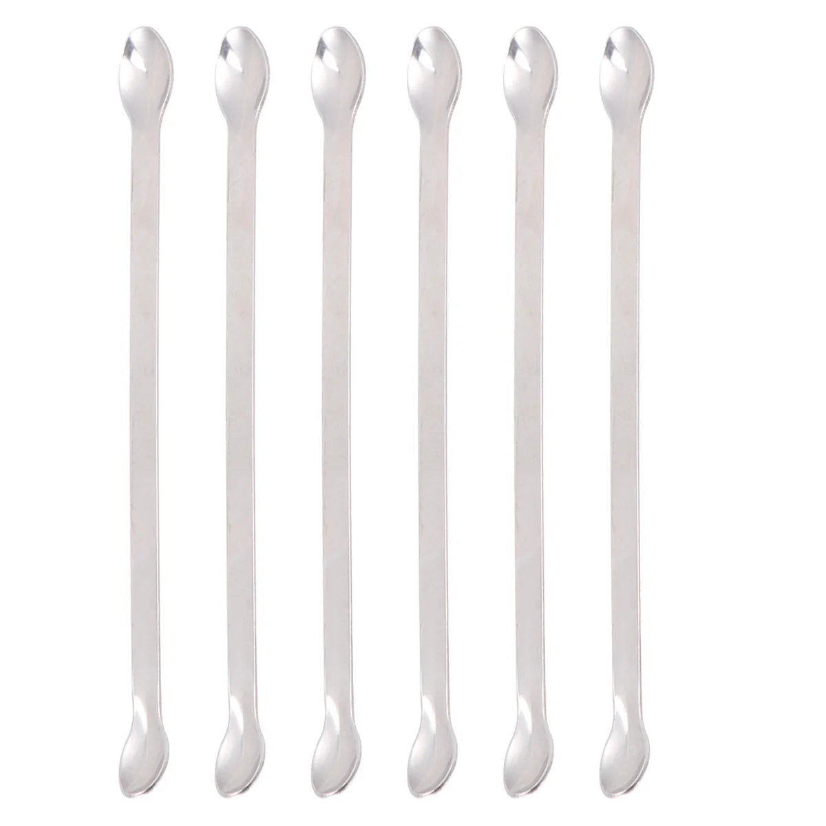 

Spoons Steel Stainless Spoon Spatula Medicine Metal Laboratory Reagent Mini Measuring Sampling Handledlittle Soup Micromixing