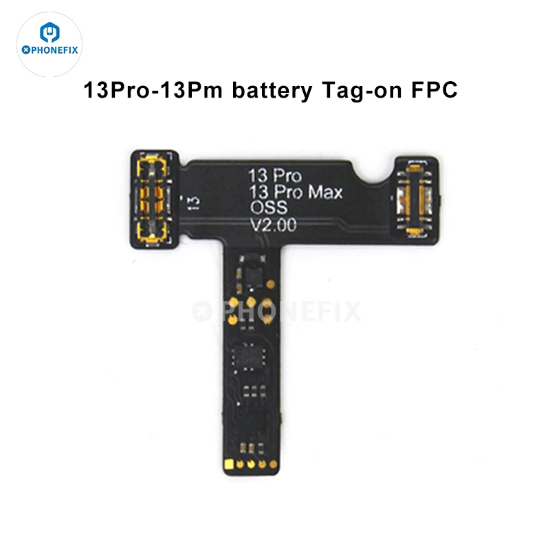 Фото W12/W11 Pro Box Гибкий кабель FPC с биркой для аккумулятора для Iphone Удаление кабеля для проверки этого аккумулятора подлинная после замены аккумулятора №4