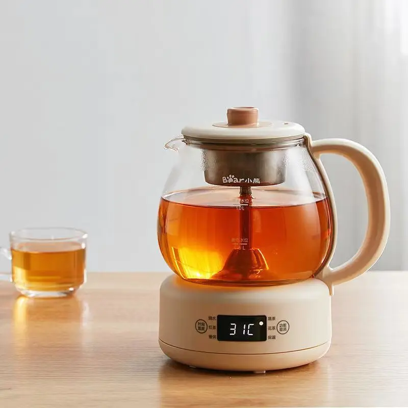 

Bear Tea Maker Teapot Black Tea Pu'er Tea Steaming Household Automatic Household Mini Office Small Glass Health Pot